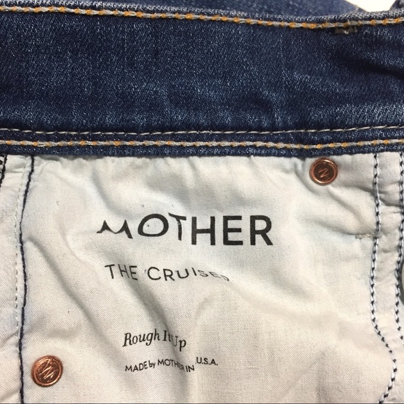 MOTHER The Cruiser "Rough It Up" Flair Jeans 24 - Picture 10 of 13